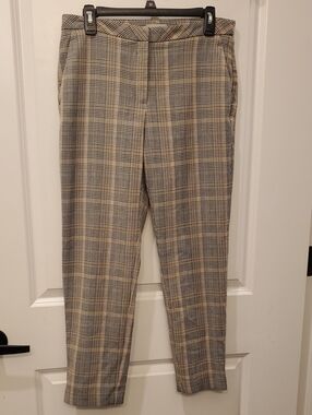 H&M Women Plaid Dress Pants
